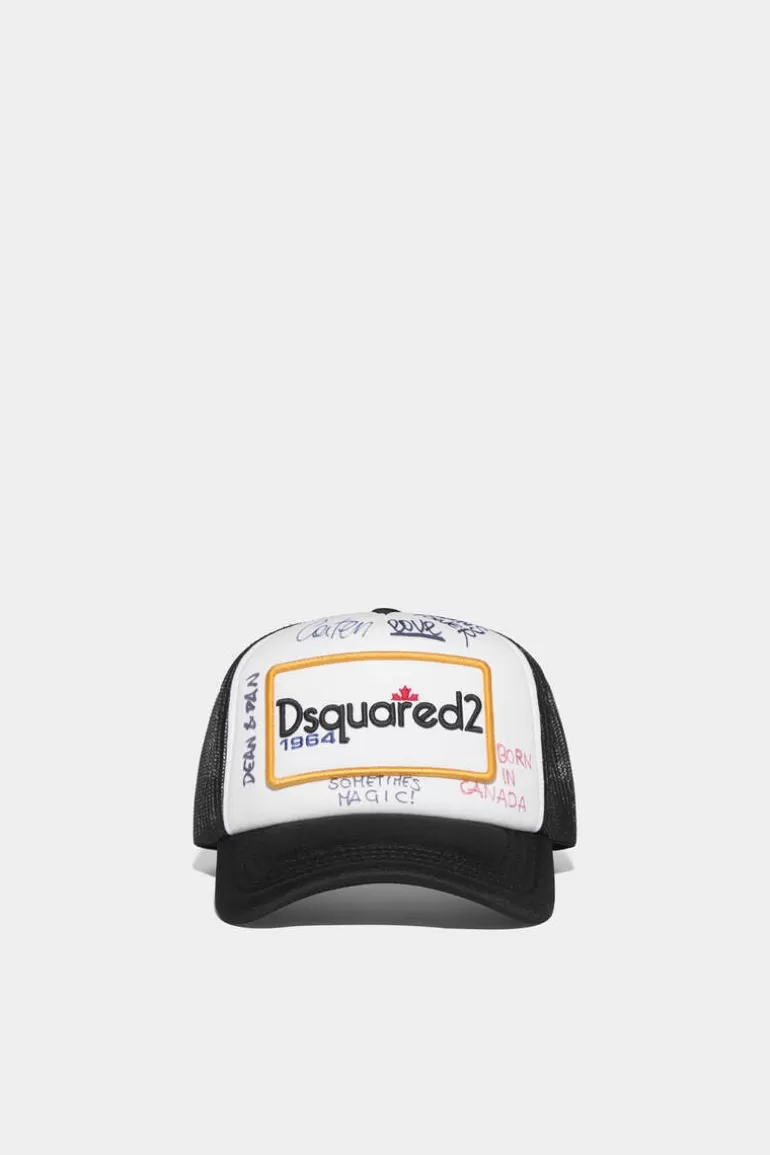 Femme Dsquared2 Chapeaux*D2 Patch Baseball Cap