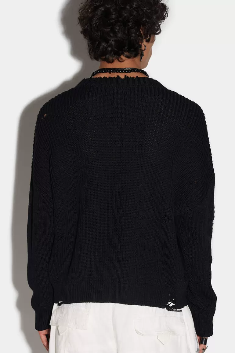 Homme Dsquared2 Tricots*D2 Reverse Knit