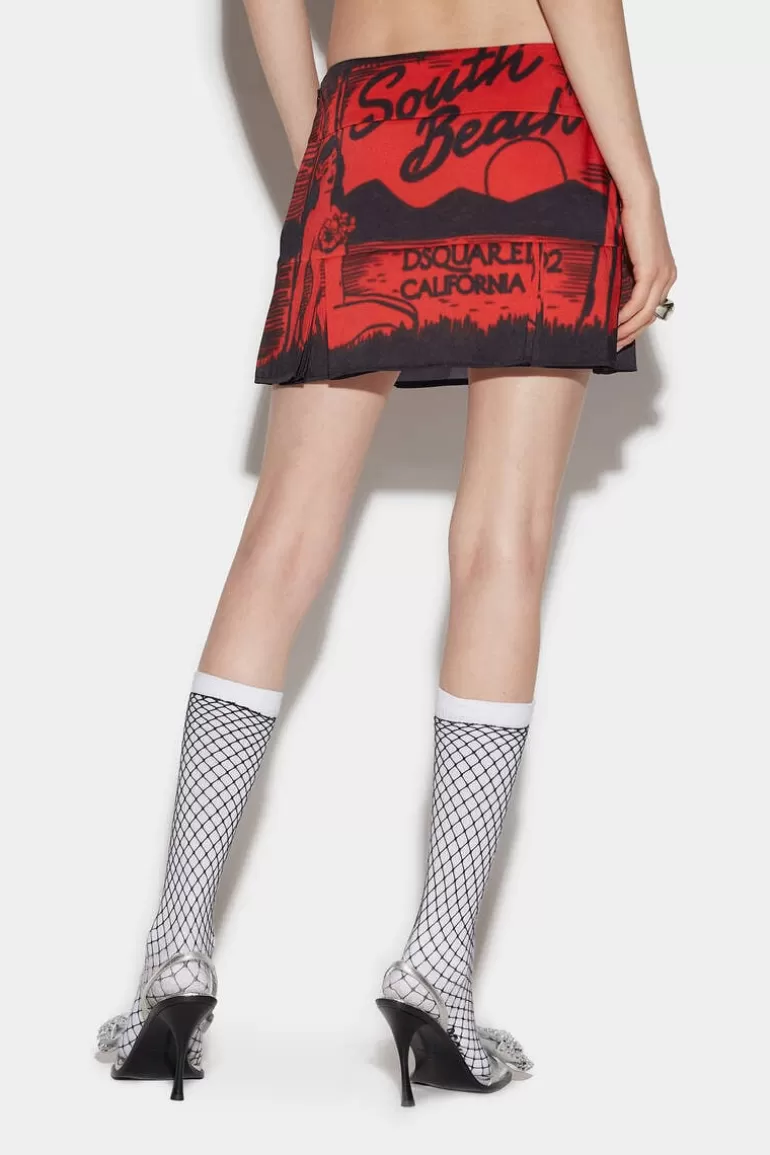 Femme Dsquared2 Jupes*D2 South Beach Skirt