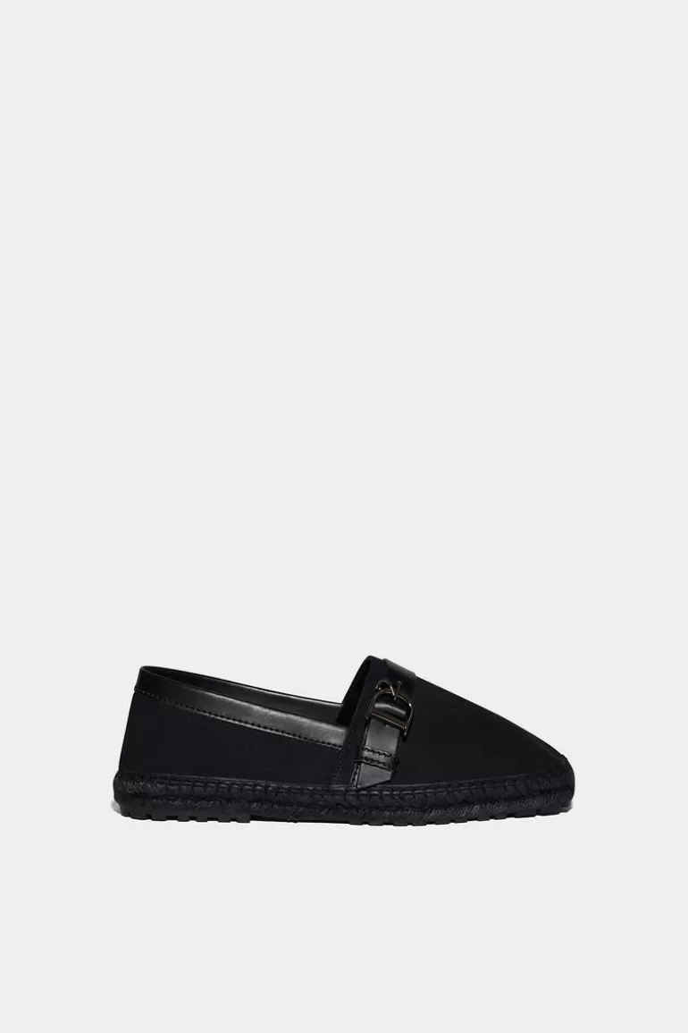 Homme Dsquared2 Chaussons*D2 Statement Flat Espadrilles