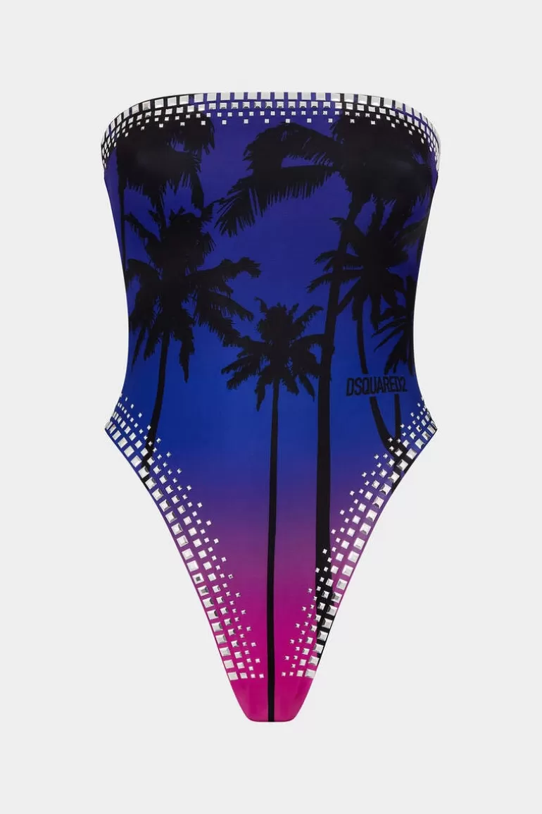 Femme Dsquared2 Mode Plage*D2 Surf One-Piece