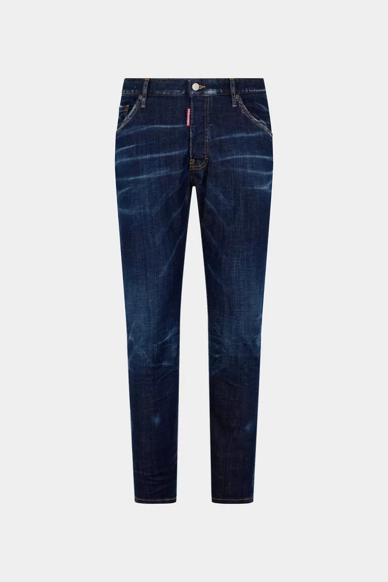 Homme Dsquared2 Jeans*Dark Clean Wash Classic Kenny Jeans