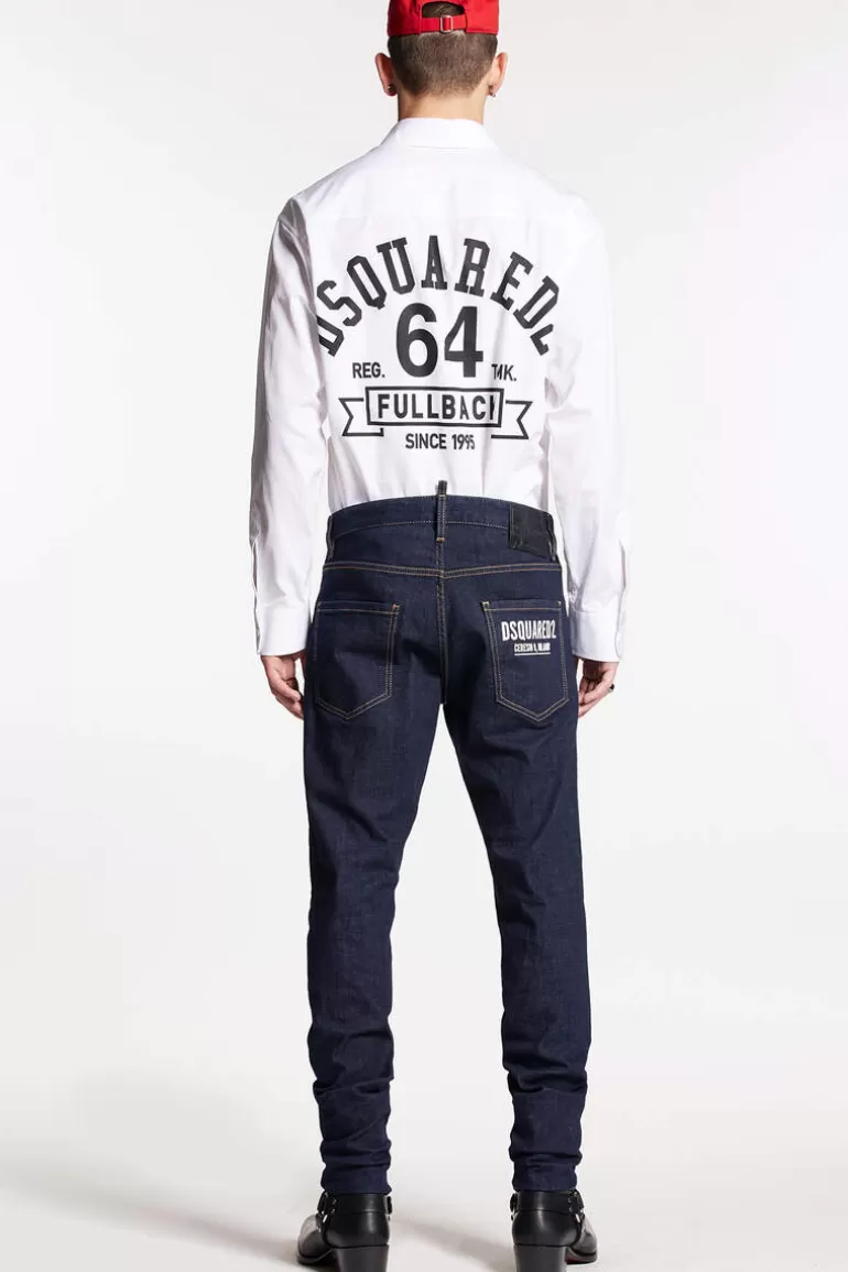 Homme Dsquared2 Jeans*Dark Rinse Wash Cool Guy Jeans