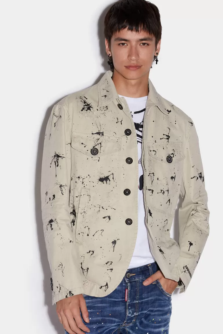 Homme Dsquared2 Costumes & Blazers*Drawstring Trench Blazer