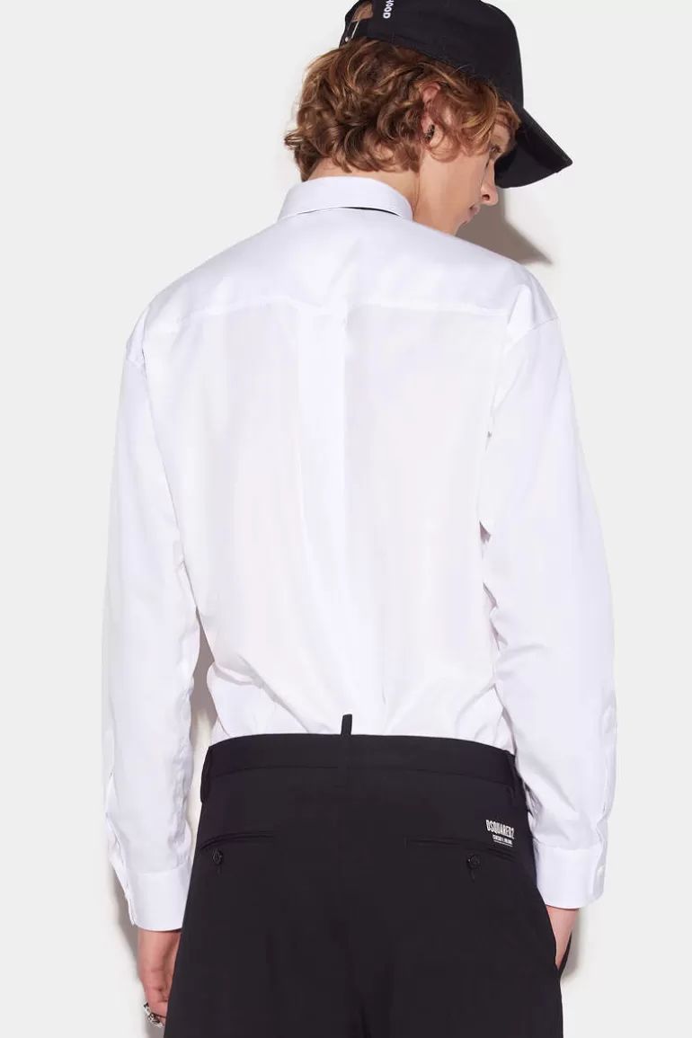 Homme Dsquared2 Chemises*Drop Shoulder Shirt