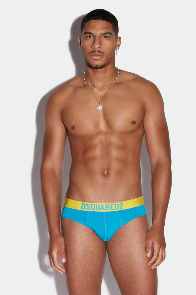 Homme Dsquared2 Sous-Vetement* Band Technicolor Brief