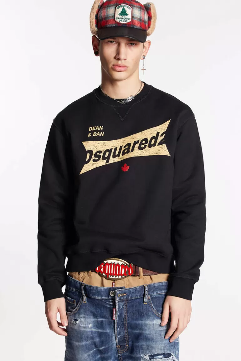 Homme Dsquared2 Sweatshirts* Cool Sweatshirt