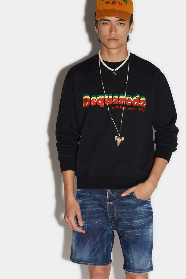 Homme Dsquared2 Sweatshirts* Cool Sweatshirt