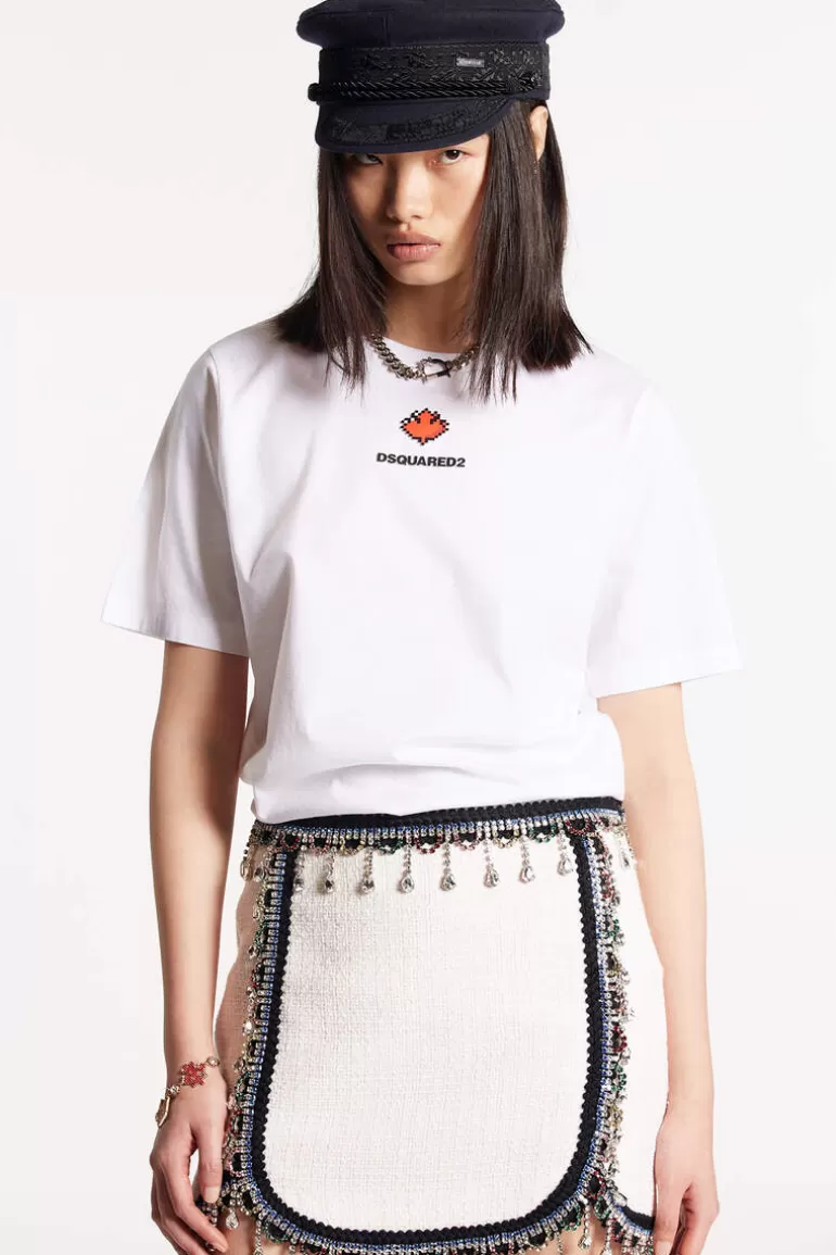 Femme Dsquared2 Tops Et T-Shirts* Easy T-Shirt