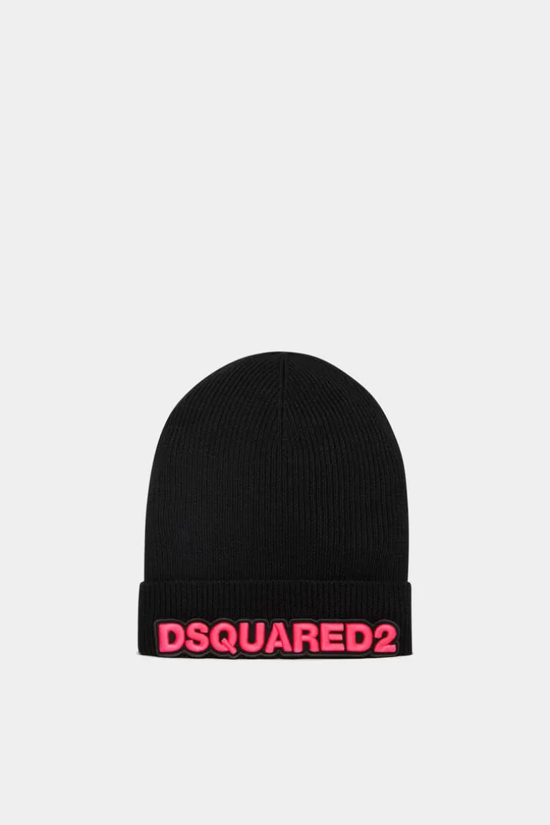 Femme Dsquared2 Chapeaux* Logo Beanie