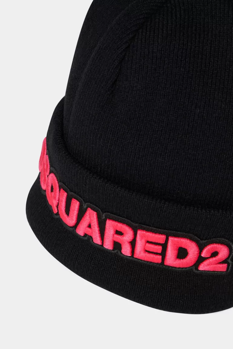 Femme Dsquared2 Chapeaux* Logo Beanie