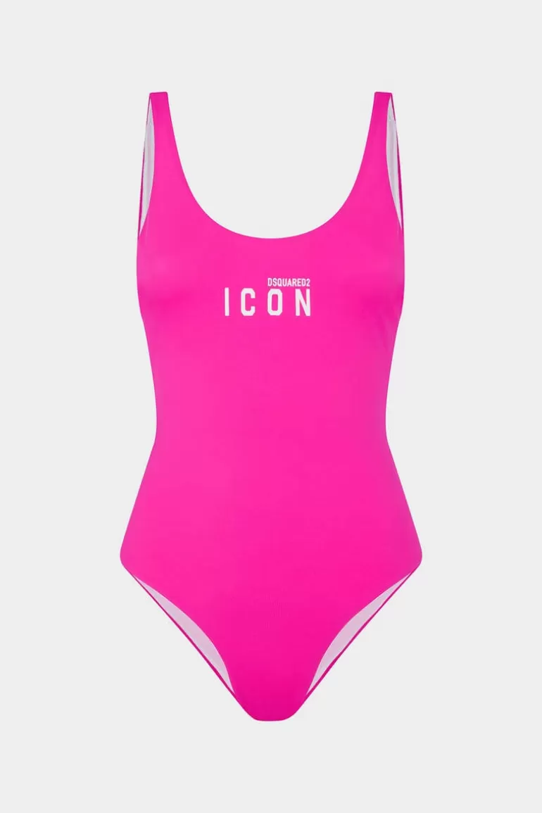 Femme Dsquared2 Mode Plage* Logo One-Piece