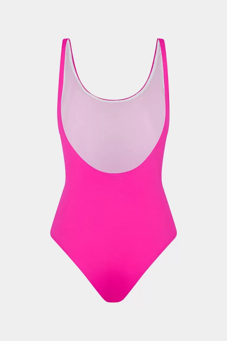 Femme Dsquared2 Mode Plage* Logo One-Piece