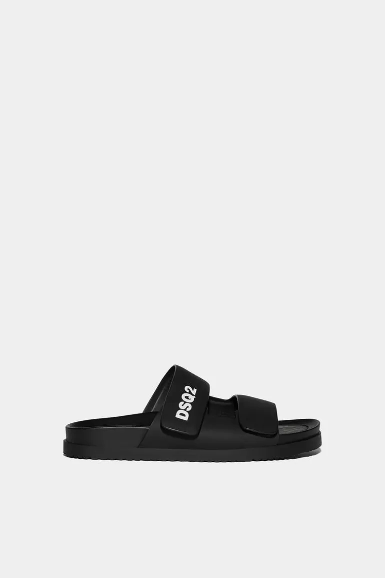 Homme Dsquared2 Sandales* Logo Sandals