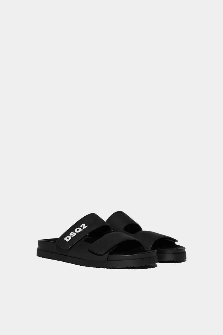 Homme Dsquared2 Sandales* Logo Sandals