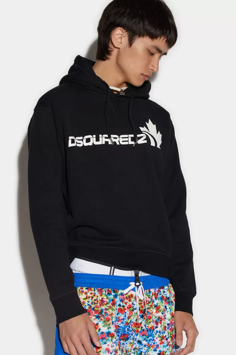 Homme Dsquared2 Sweatshirts* Maple Cool Sweatshirt