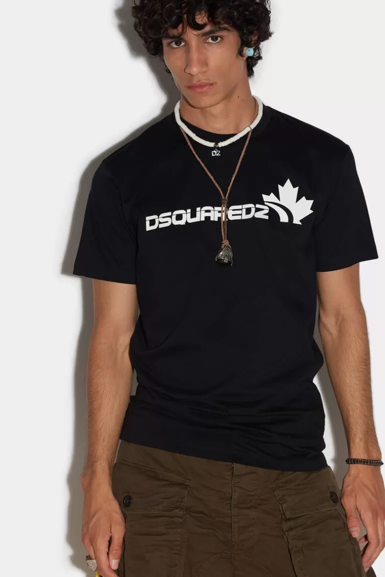 Homme Dsquared2 Tops Et T-Shirts* Maple Cool T-Shirt