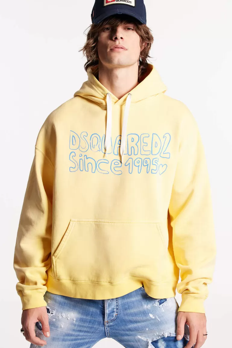 Homme Dsquared2 Sweatshirts* Muscle Hoodie