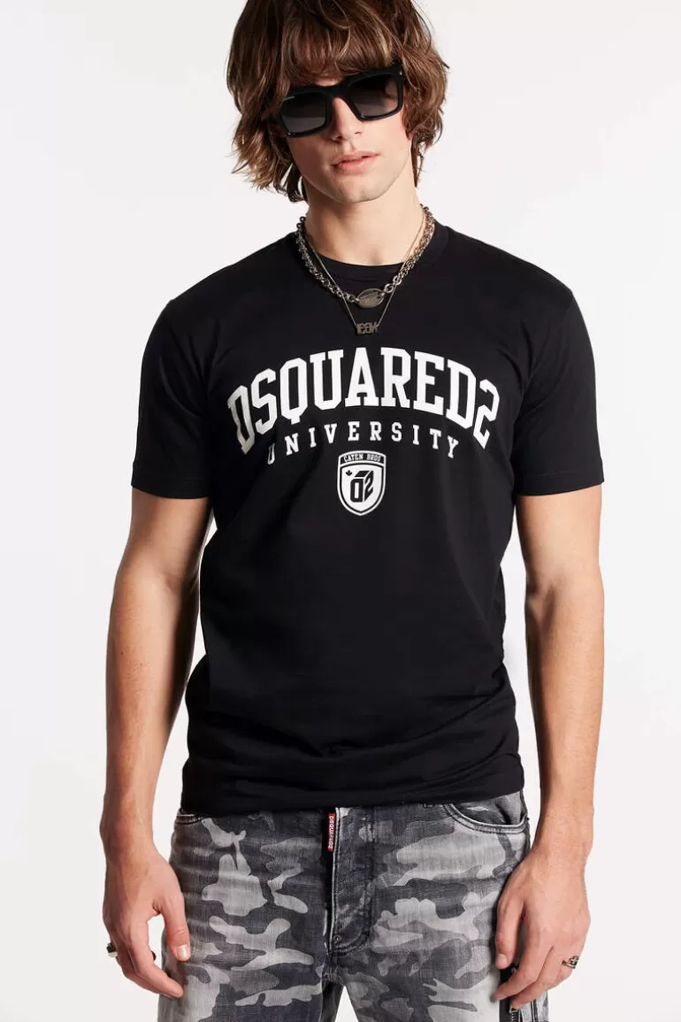 Homme Dsquared2 Tops Et T-Shirts* University Cool T-Shirt