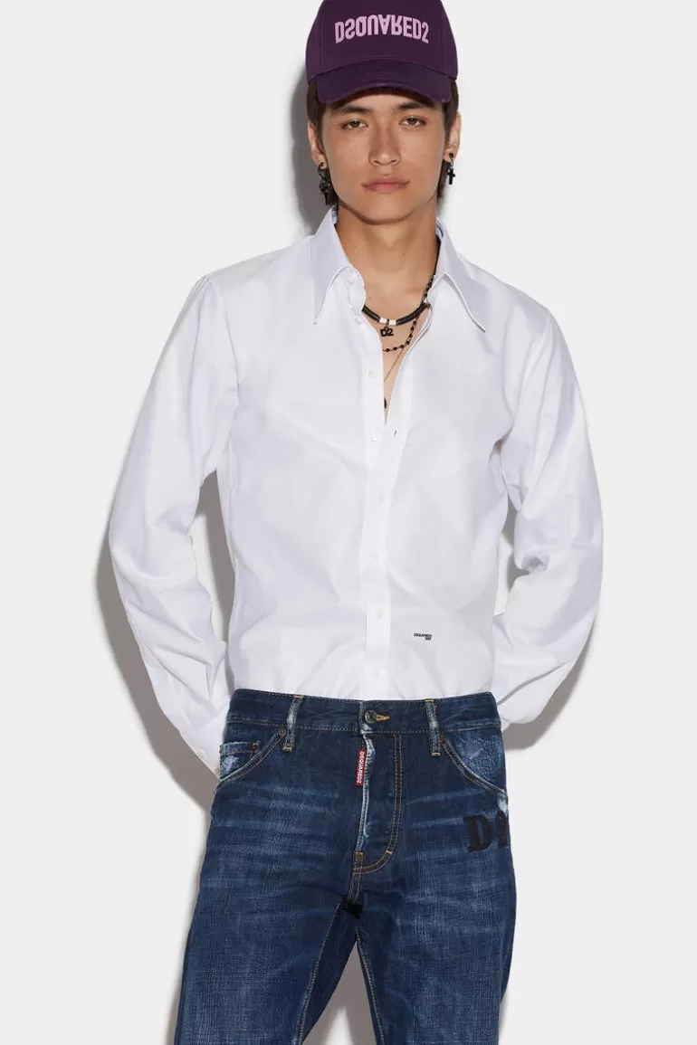 Homme Dsquared2 Chemises*Easy Slim 70'S Shirt