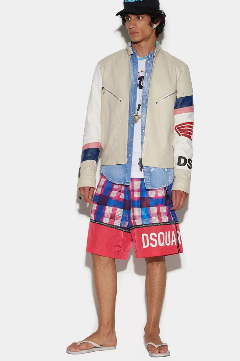 Homme Dsquared2 Shorts*Elastic Boxer Short