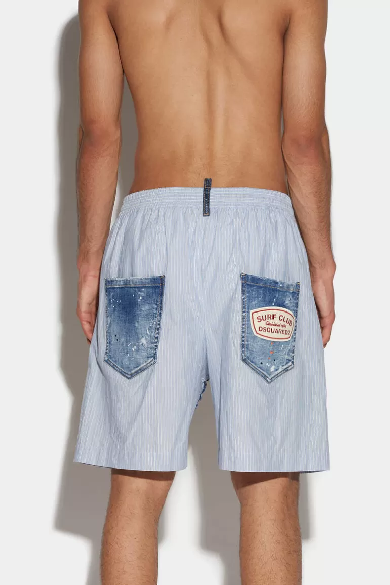 Homme Dsquared2 Shorts*Elastic Boxer Short