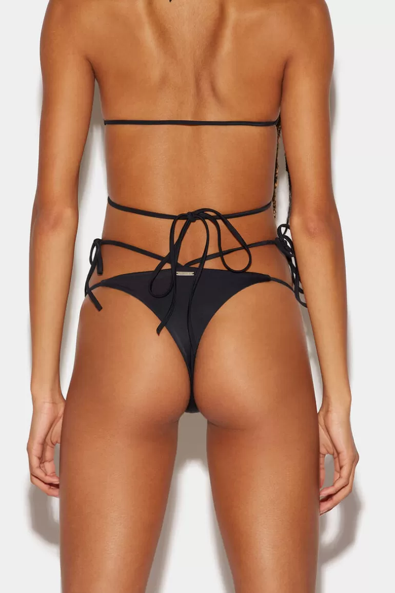 Femme Dsquared2 Mode Plage*Goth Night Drinks Bikini Brief