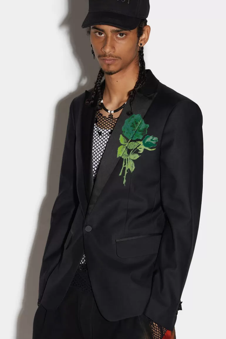 Homme Dsquared2 Costumes & Blazers*Goth Rose London Jacket