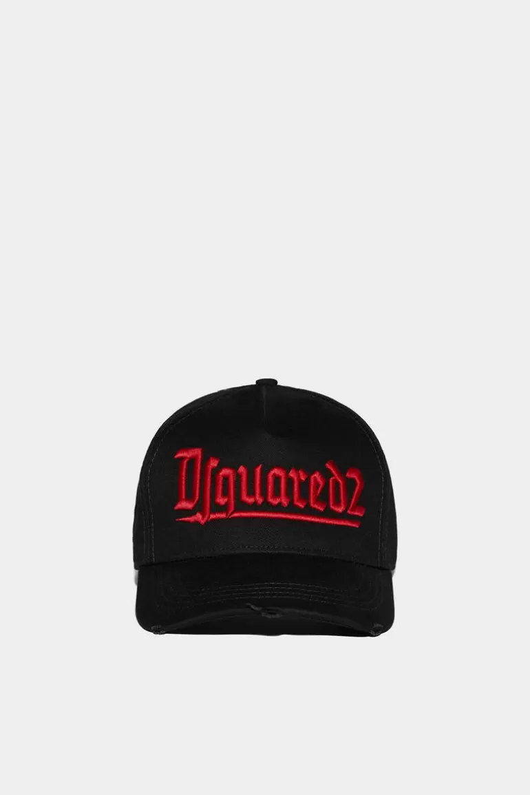 Femme Dsquared2 Chapeaux*Gothic Baseball Cap