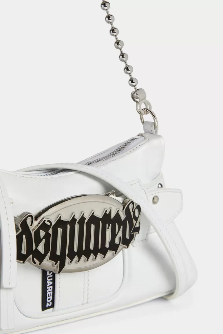 Femme Dsquared2 Sacs À Main*Gothic Belt Clutch