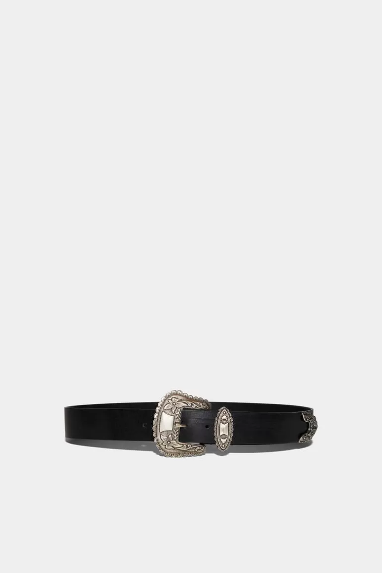 Femme Dsquared2 Ceintures*Gothic Grunge Buckle Belt