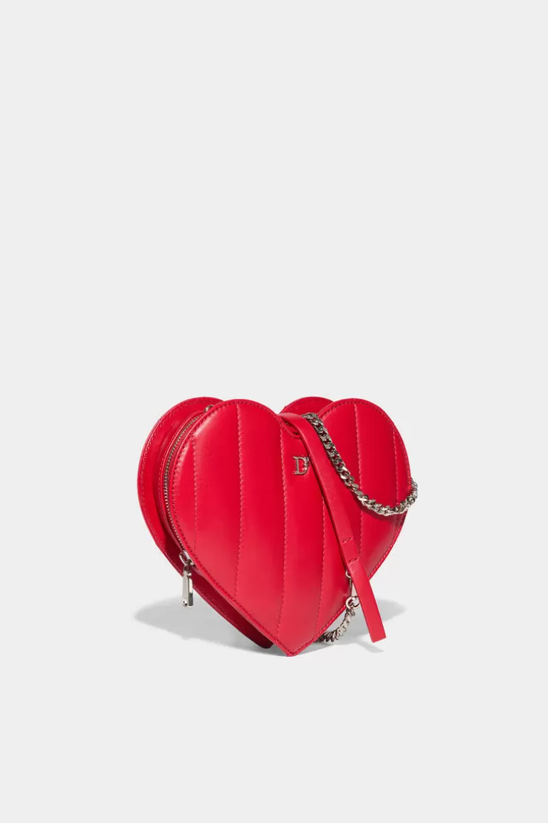 Femme Dsquared2 Sacs À Main*Heart Crossbody