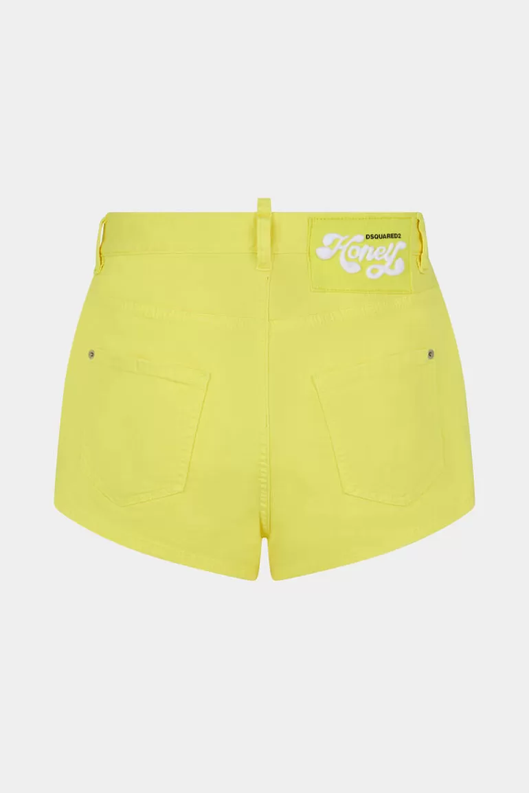 Femme Dsquared2 Shorts*Honey High Waist Hot Pant Shorts