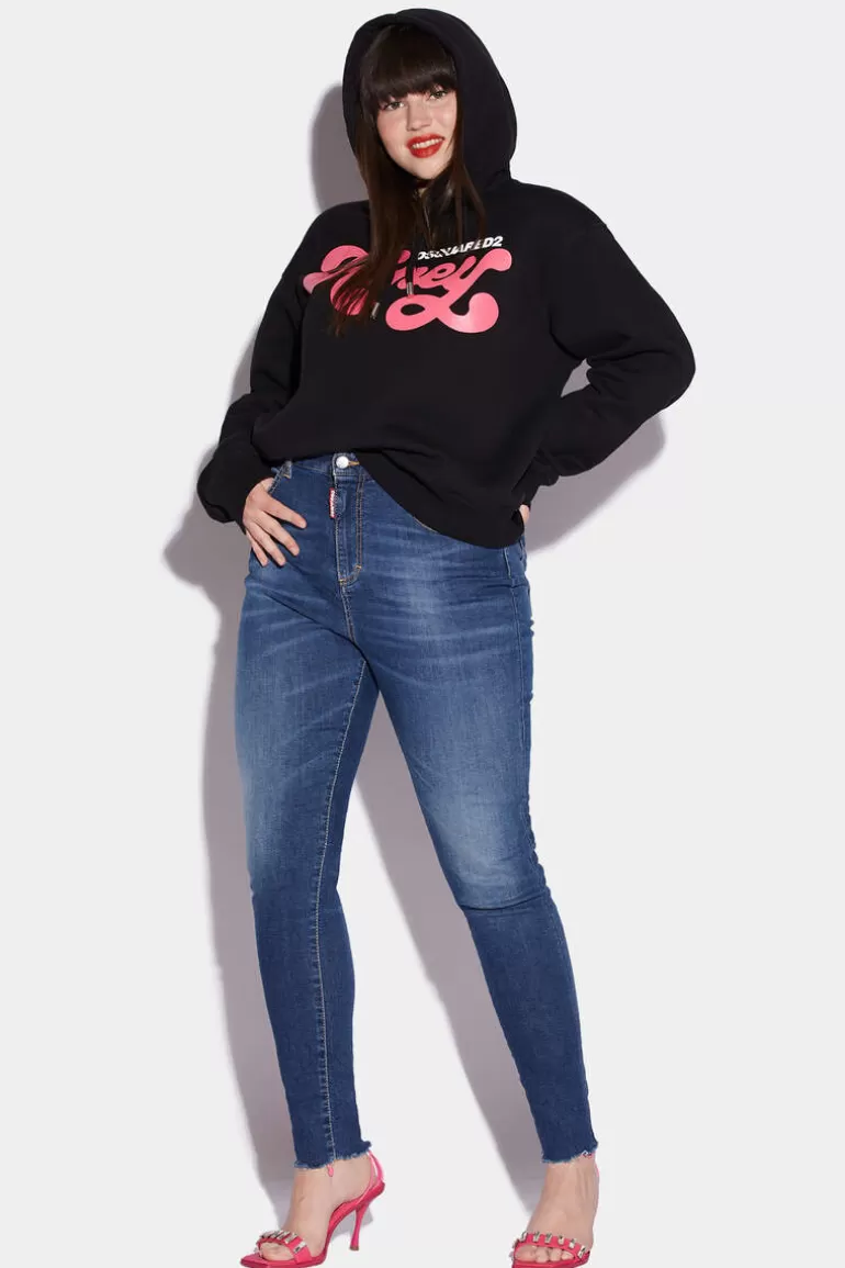 Femme Dsquared2 Jeans*Honey High Waisted Twiggy Jeans