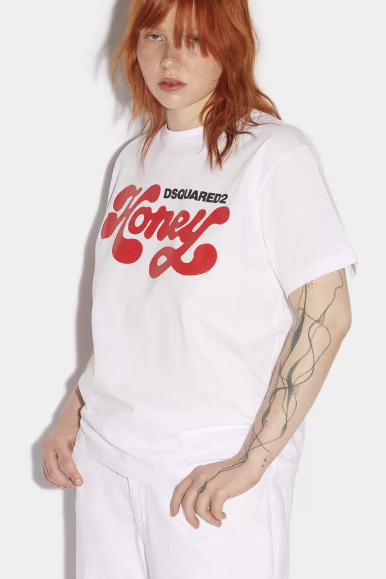 Femme Dsquared2 Tops Et T-Shirts*Honey T-Shirt