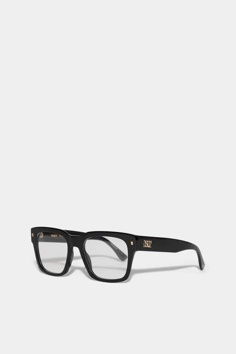 Femme Dsquared2 Lunettes*Hype Black Optical Glasses