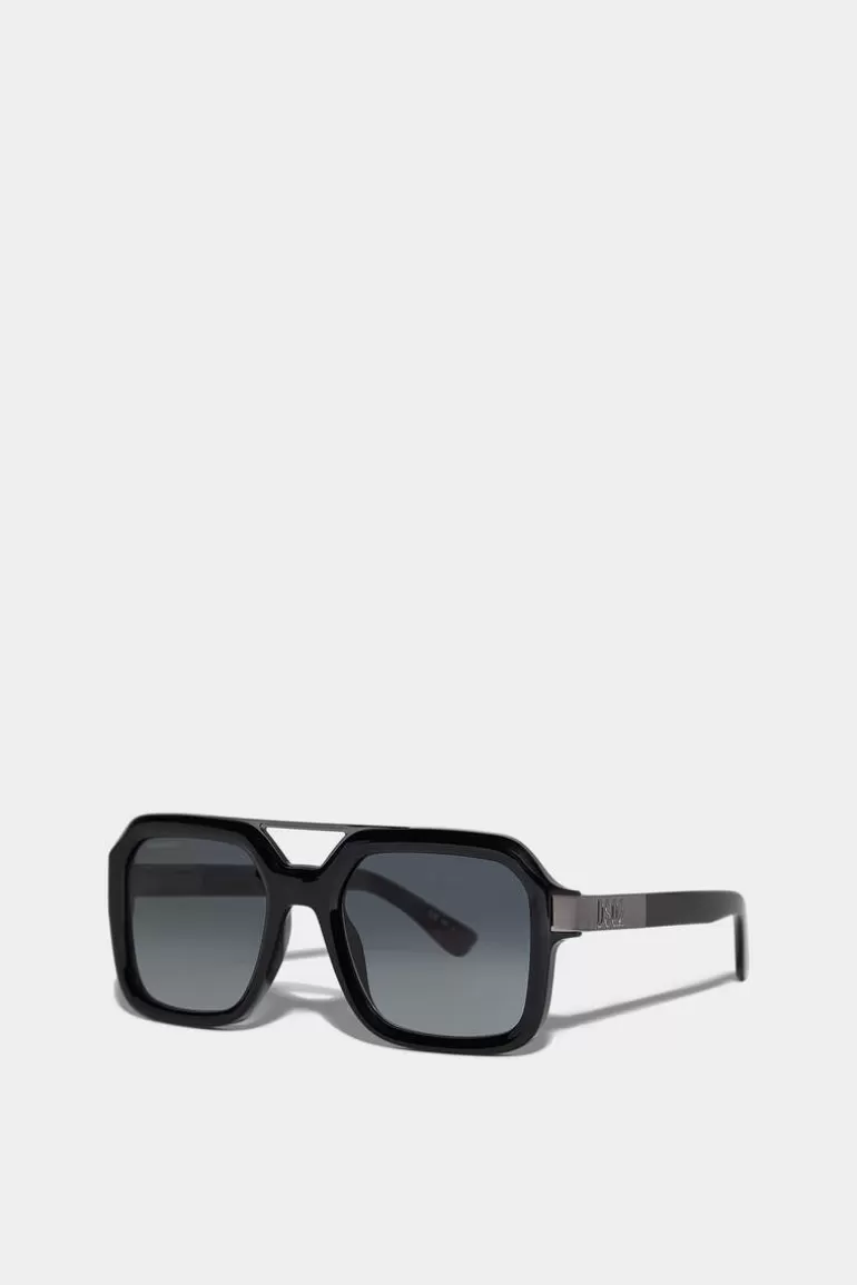 Homme Dsquared2 Lunettes*Hype Grey Sunglasses