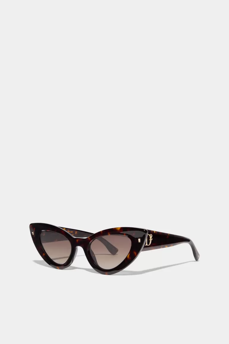 Homme Dsquared2 Lunettes*Hype Havana Sunglasses