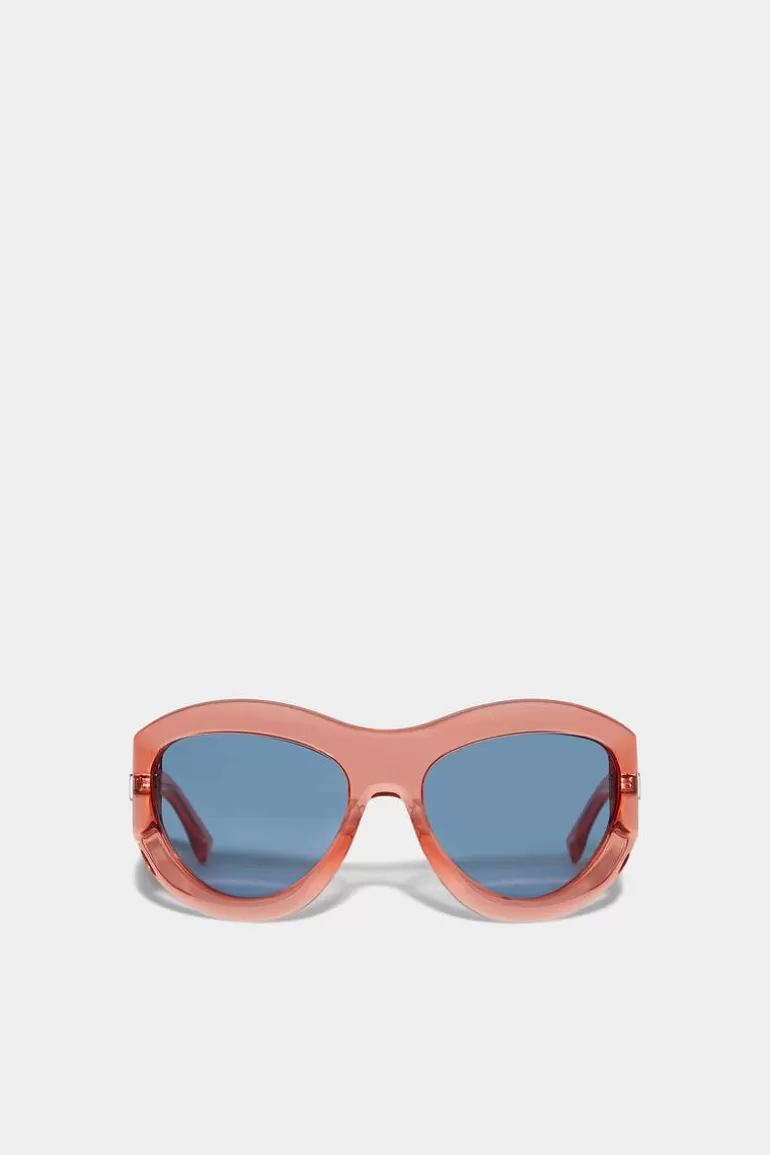 Homme Dsquared2 Lunettes*Hype Orange Sunglasses