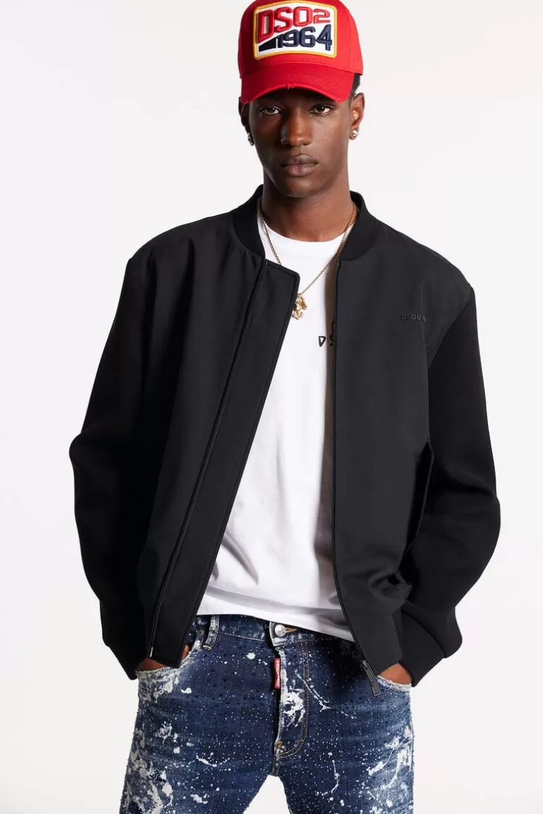 Homme Dsquared2 Manteaux & Vêtements D'Extérieur*Ibra Varsity Bomber Jacket