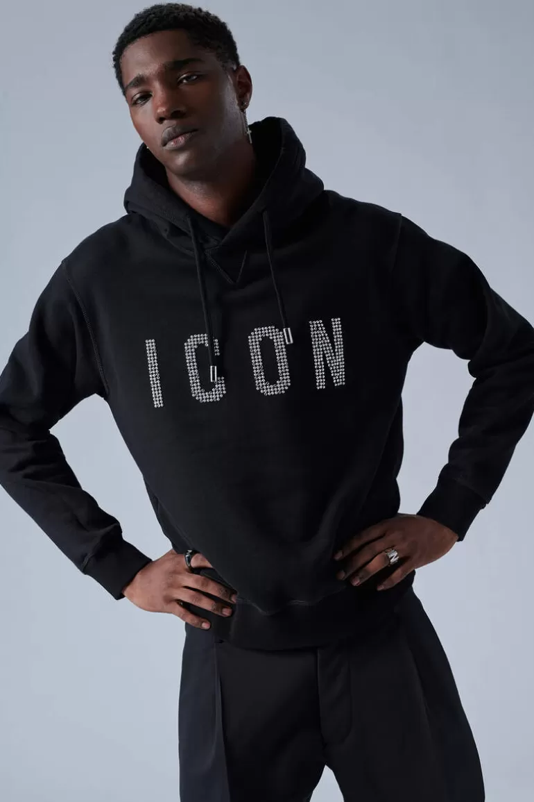 Homme Dsquared2 Sweatshirts*Icon Cool Hoodie