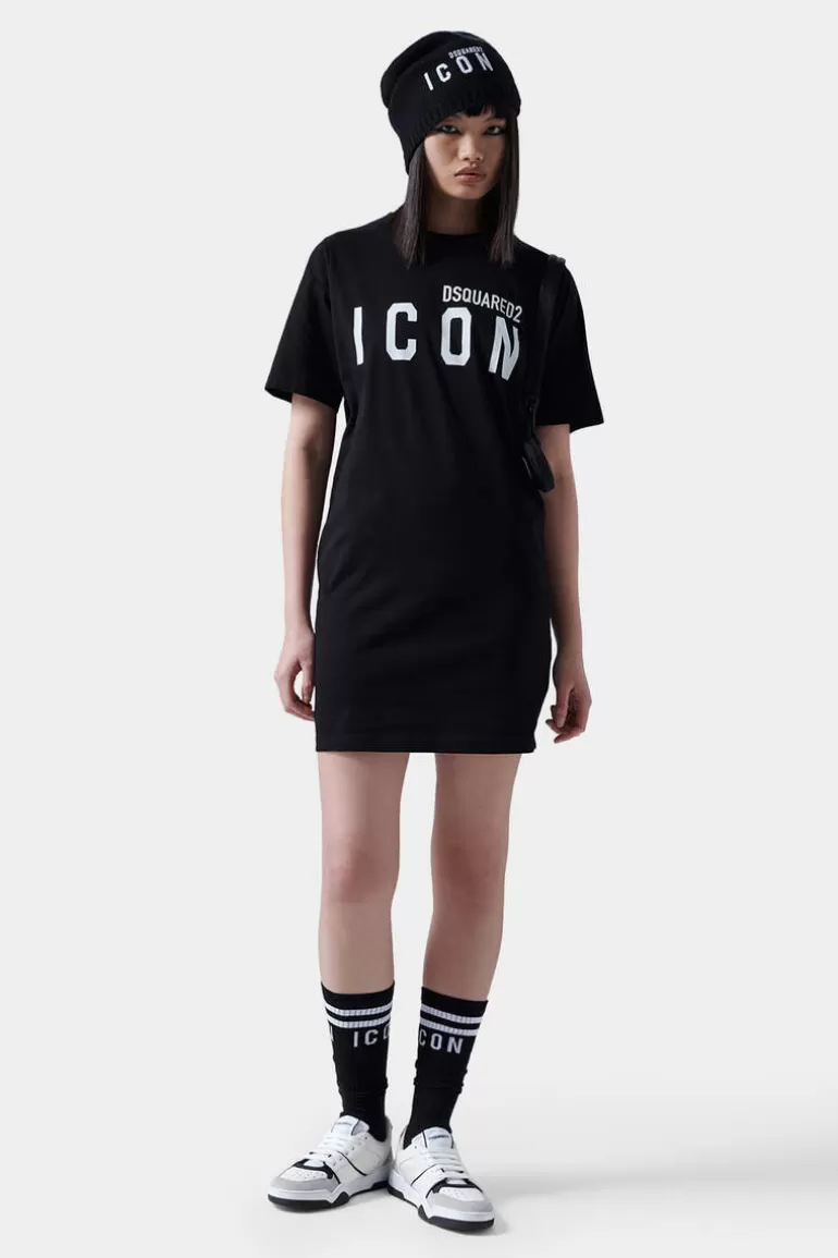 Femme Dsquared2 Robes Et Combinaisons*Icon Easy Tee Dress