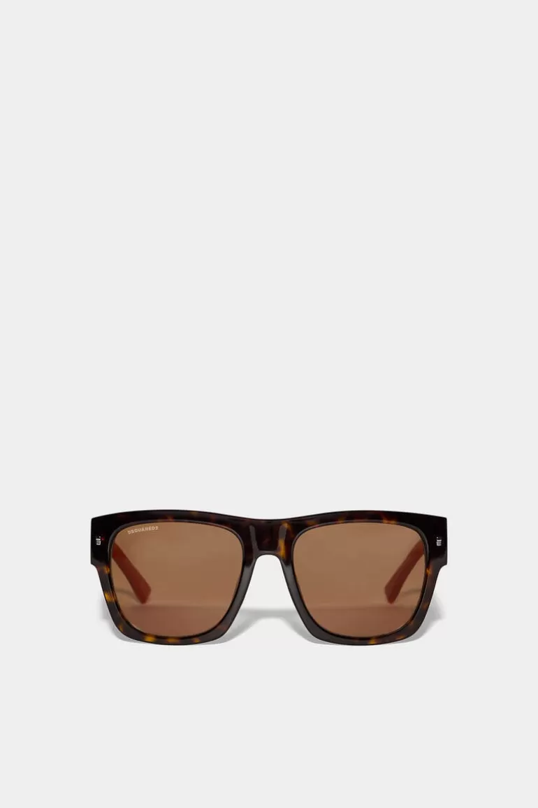 Homme Dsquared2 Lunettes*Icon Havana Sunglasses