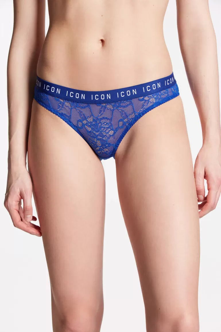 Femme Dsquared2 Sous-Vetement*Icon Lace Brief