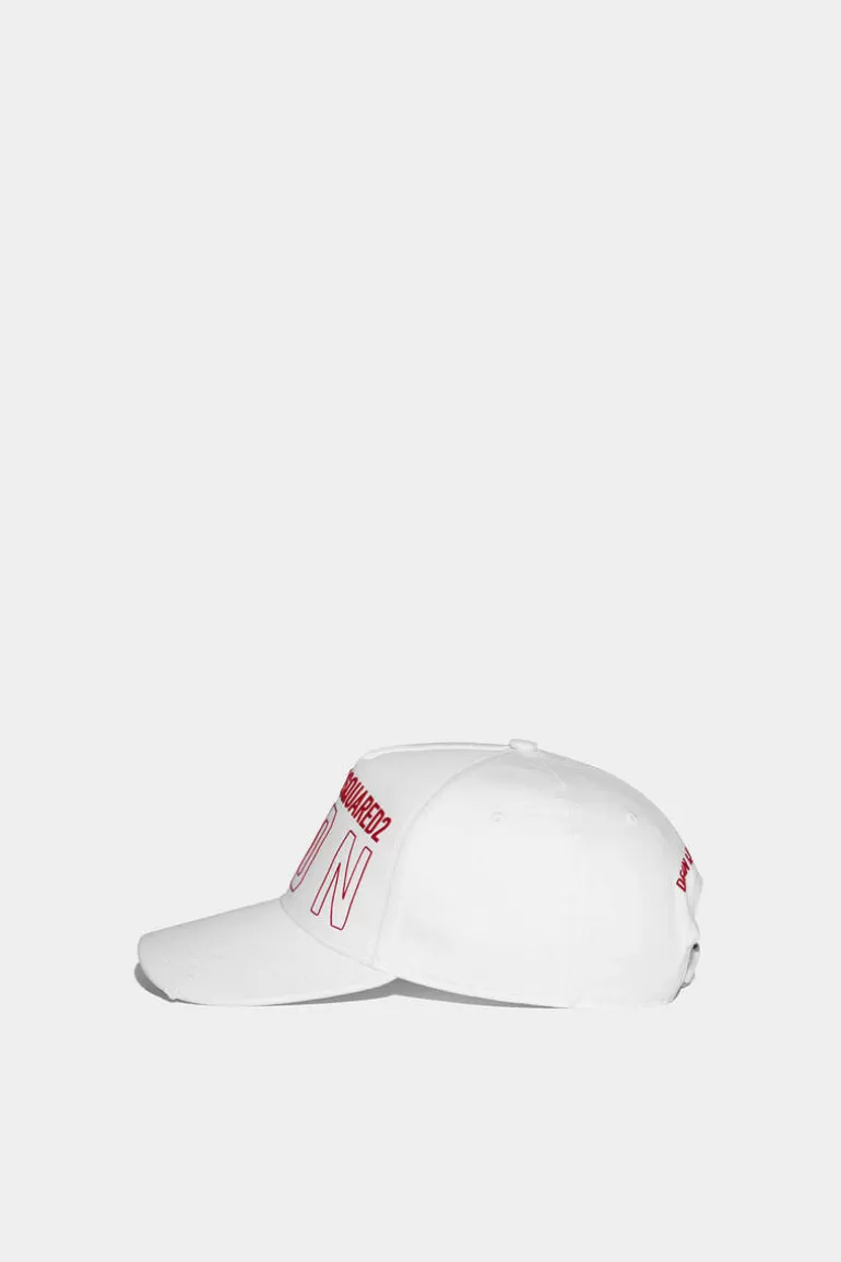 Femme Dsquared2 Chapeaux*Icon Outline Baseball Cap