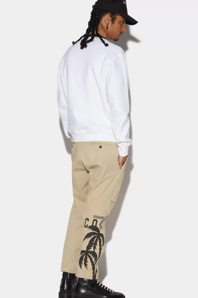 Homme Dsquared2 Pantalons*Icon Palms Skipper Pants