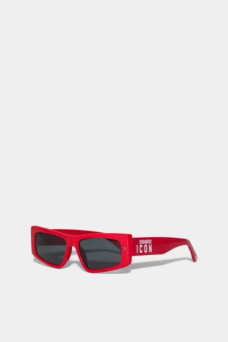 Femme Dsquared2 Lunettes*Icon Red Sunglasses