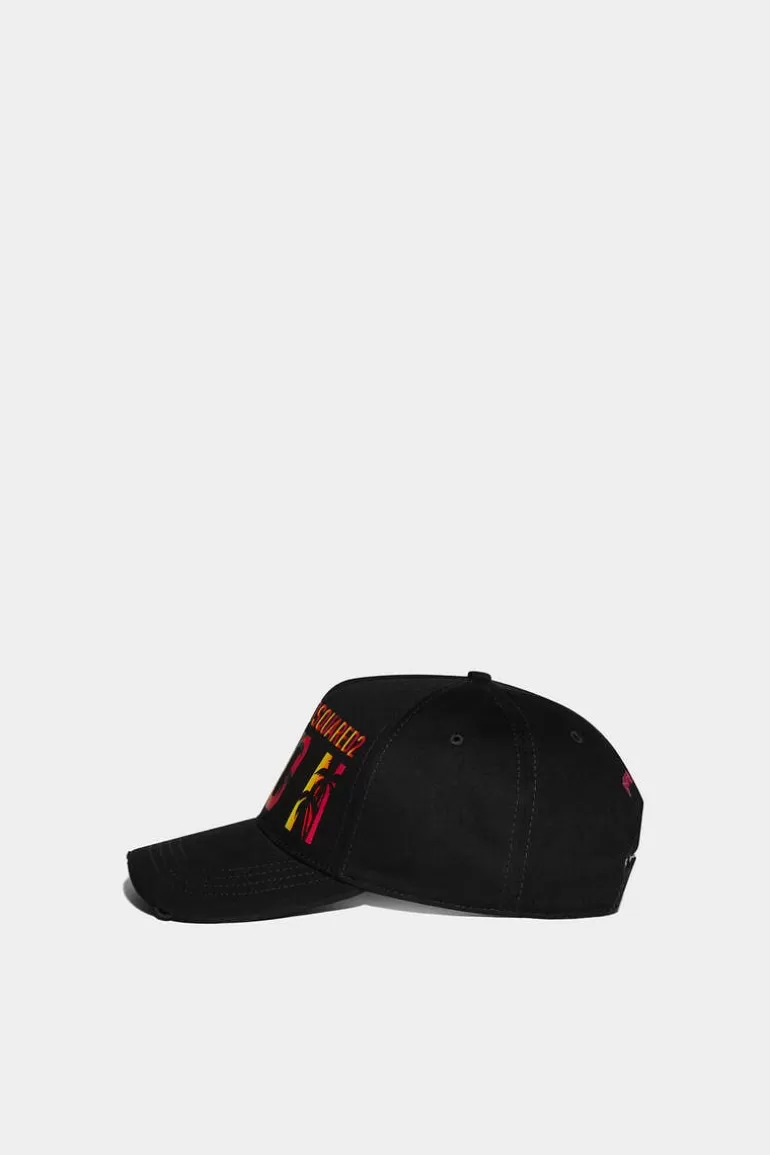 Femme Dsquared2 Chapeaux*Icon Sunset Baseball Cap