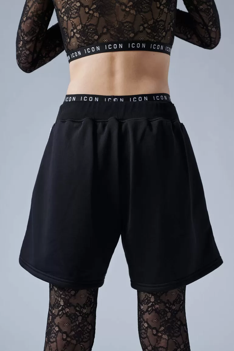 Femme Dsquared2 Shorts*Icon Wash Tape Shorts