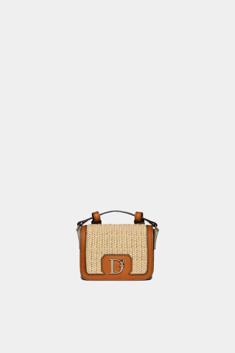 Femme Dsquared2 Sacs À Main*Jungle Rafia Crossbody